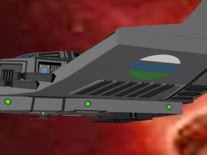 space ship 3D Model