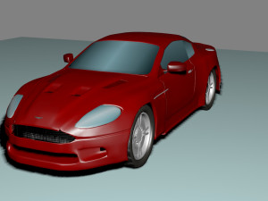 aston martin db9 coupe2 Modèle 3D