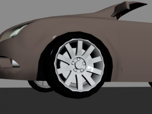 fordd focus Modèle 3D