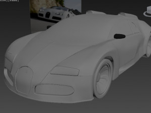 bugatti 3D-Modell
