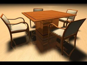 tablechairs 3D Model
