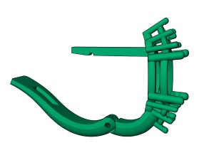 earrings 3Dプリントモデル