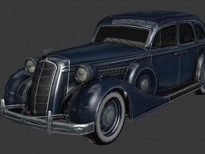 zis 101 a - low poly 3D मॉडल