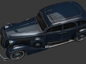 zis 101 a - low poly 3D Model