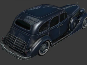 zis 101 a - low poly 3D Model