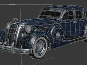 zis 101 a - low poly 3D Model