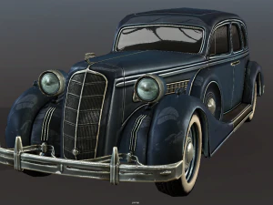 zis 101 a - low poly 3D Model