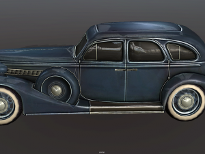 zis 101 a - low poly 3D मॉडल