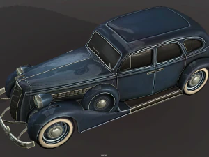 zis 101 a - low poly 3D Model