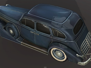 zis 101 a - low poly 3D मॉडल