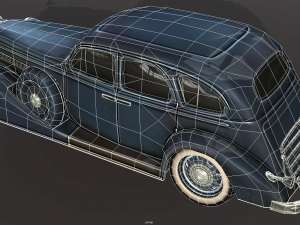zis 101 a - low poly 3D मॉडल