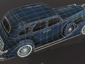zis 101 a - low poly 3D मॉडल