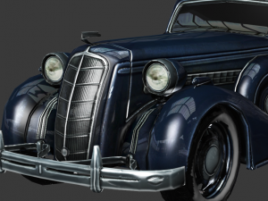 zis 101 a - low poly 3D मॉडल