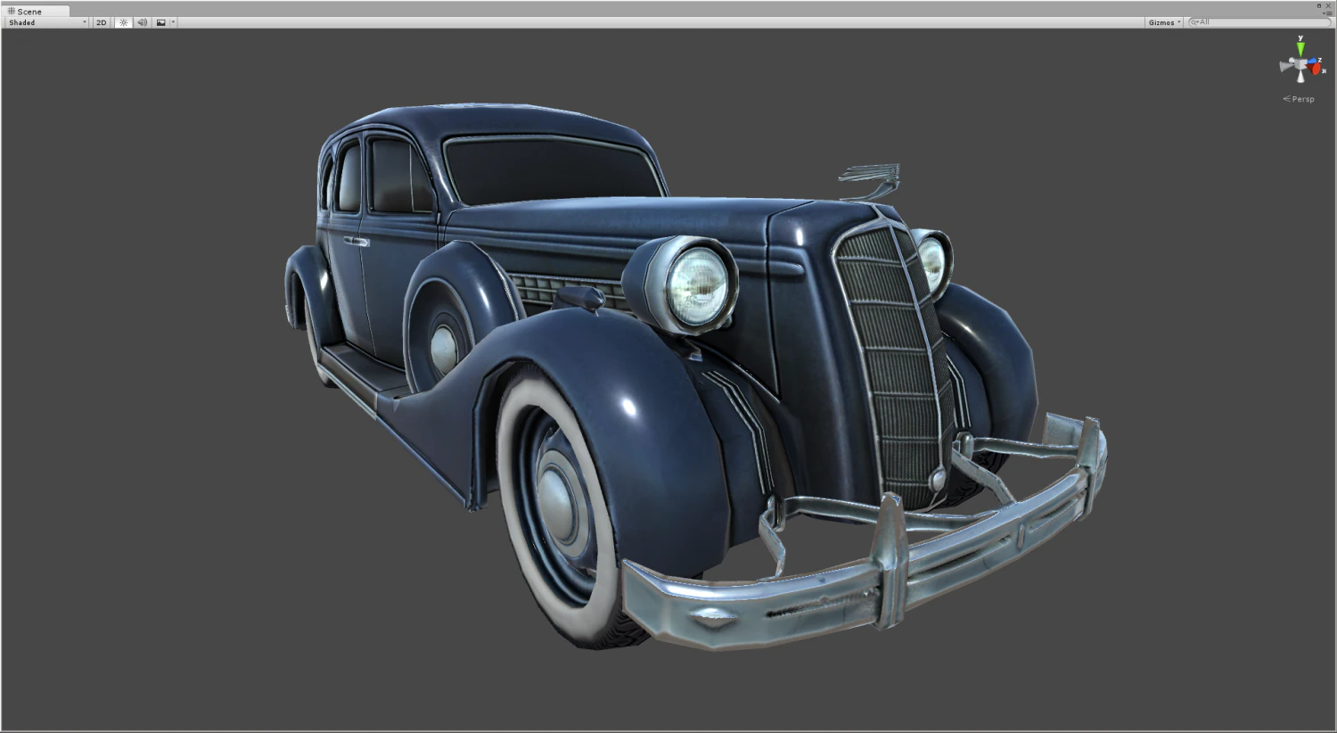 zis 101 a - low poly 3D Model .c4d .max .obj .3ds .fbx .stl .blend 