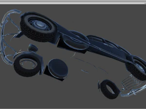 zis 101 a - low poly 3D Model