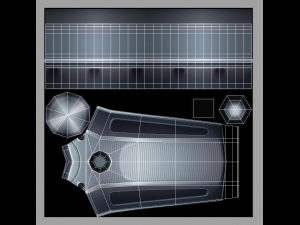 light alloy rim - low poly 3Dモデル