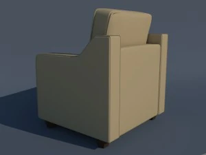 living room chair 3D Model