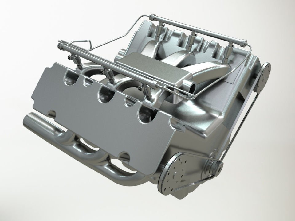 Full engine. V6 машина