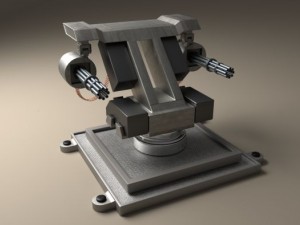 turret Modelo 3D
