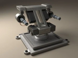 turret 3D Model