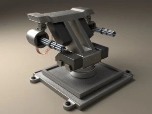 turret 3D Model