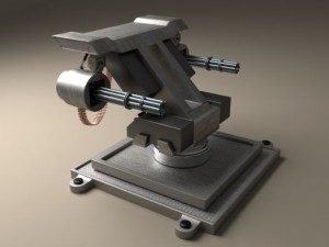 turret Modelo 3D