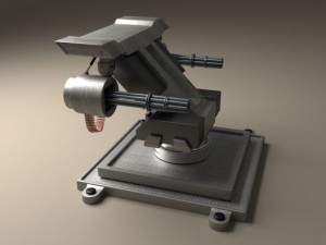 turret Modelo 3D