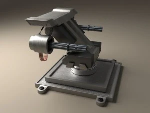 turret 3D Model