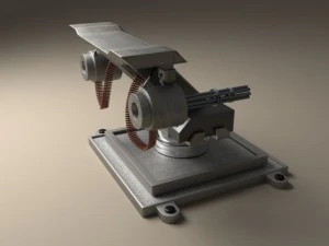 turret 3D Model