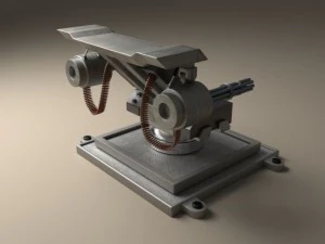 turret 3D Model