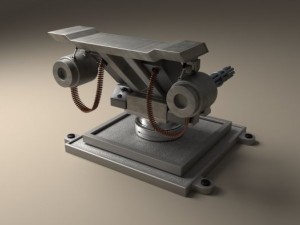 turret Modelo 3D