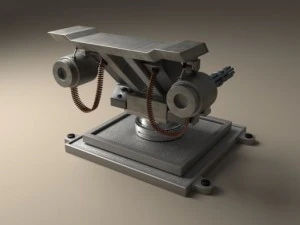 turret 3D Model
