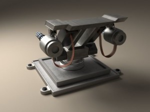 turret Modelo 3D