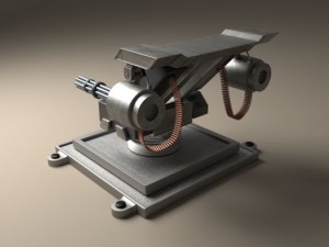 turret Modelo 3D
