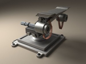 turret Modelo 3D