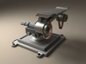 turret 3D Model