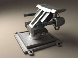 turret Modelo 3D