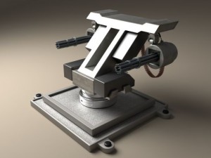 turret Modelo 3D