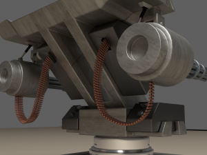 turret Modelo 3D