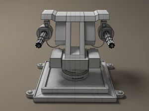 turret 3D Model