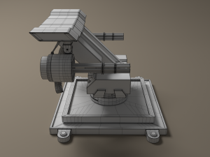 turret Modelo 3D