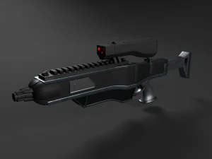 fucile di fantascienza Modello 3D
