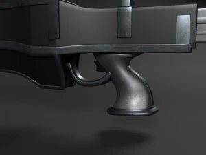 sci-fi rifle 3D Model