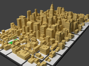city 3D मॉडल