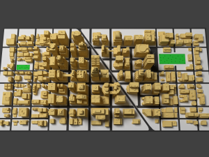 city 3D मॉडल