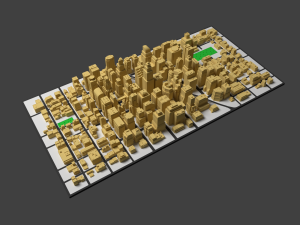city 3D मॉडल