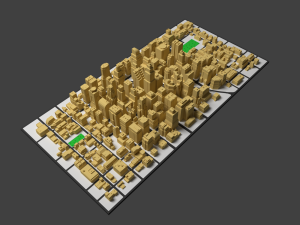 city 3D मॉडल