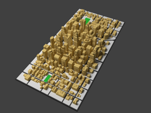 city 3D मॉडल