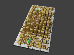 city 3D मॉडल