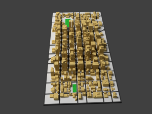 city 3D मॉडल